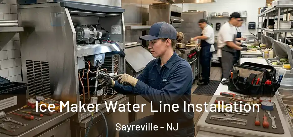  Ice Maker Water Line Installation Sayreville - NJ