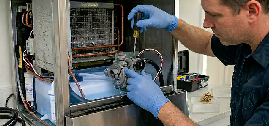 Commercial Ice Maker Water Pump Repair in Sayreville