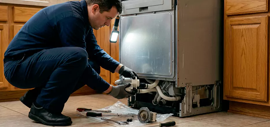 Dishwasher Drain Hose Repair in Sayreville