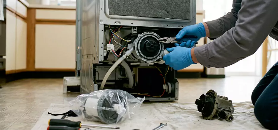 Dishwasher Motor Pump Replacement in Sayreville