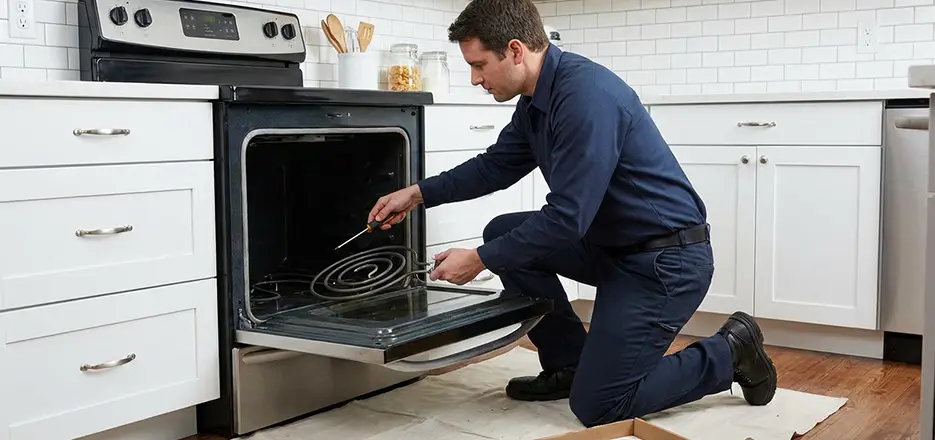 Oven Lower Heating Element Replacement in Sayreville