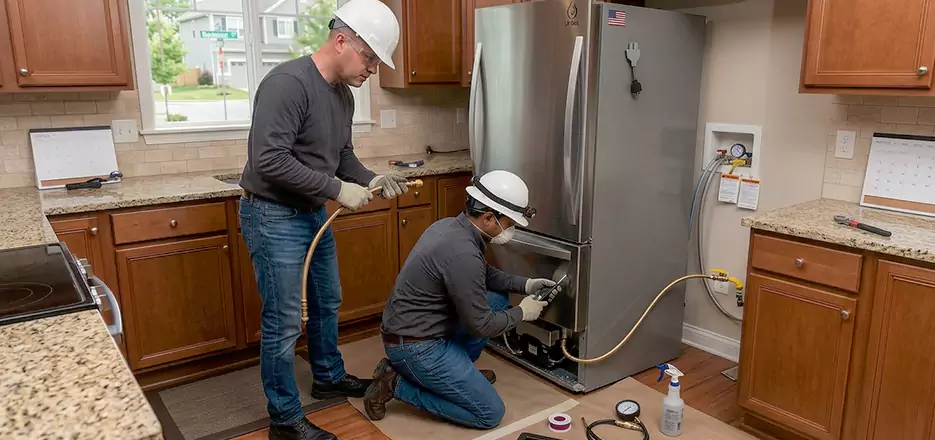 Propane Refrigerator Installation in Sayreville